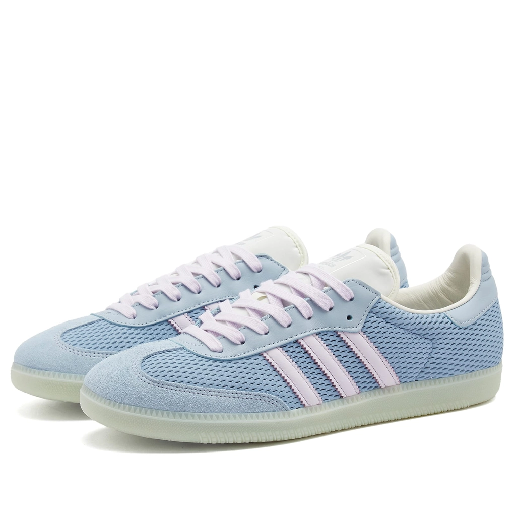 Adidas Originals Samba OG Sneaker Blue/Ice Lavender/Off White